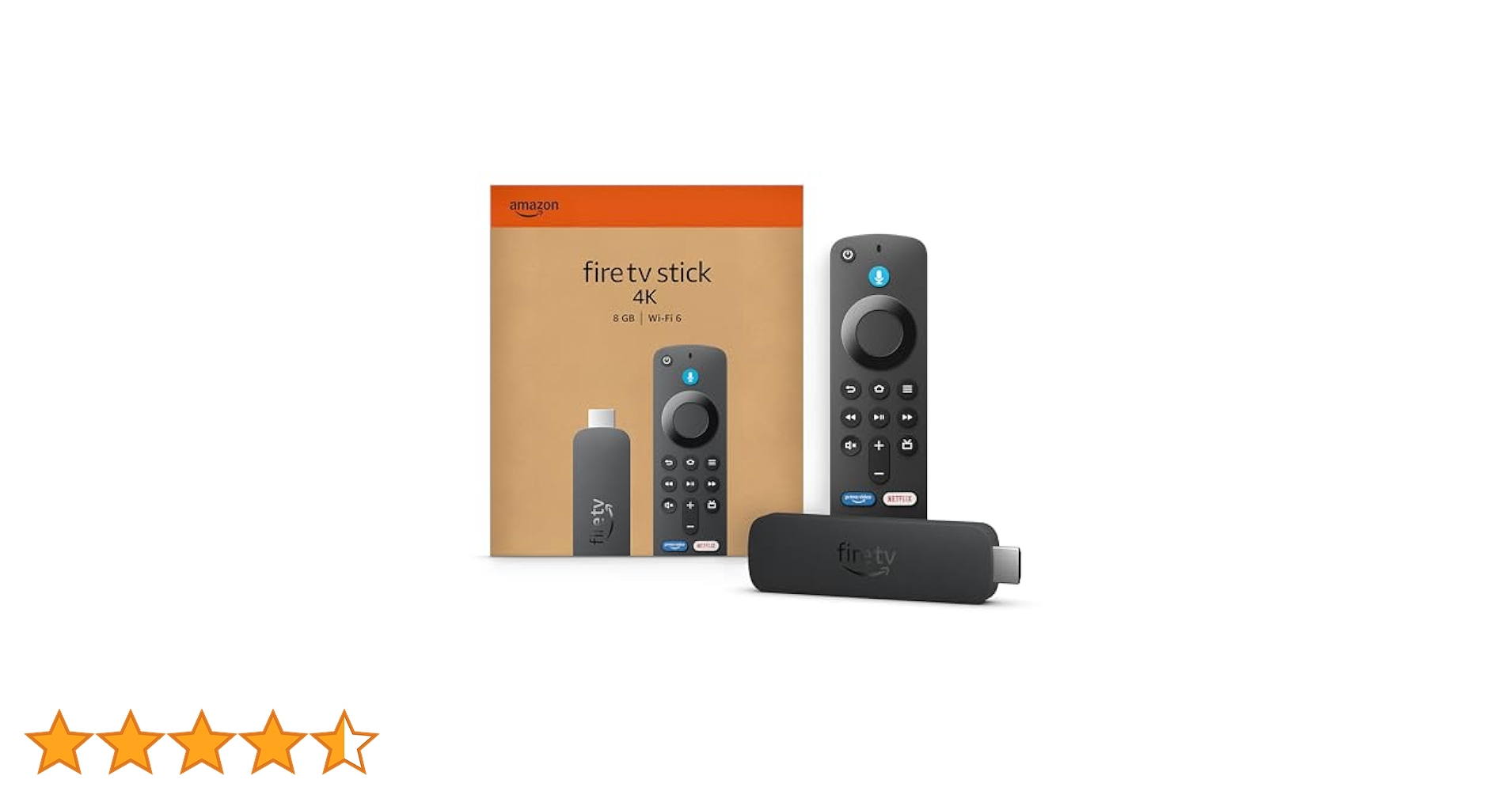 Amazon Fire TV Stick 4K streaming device